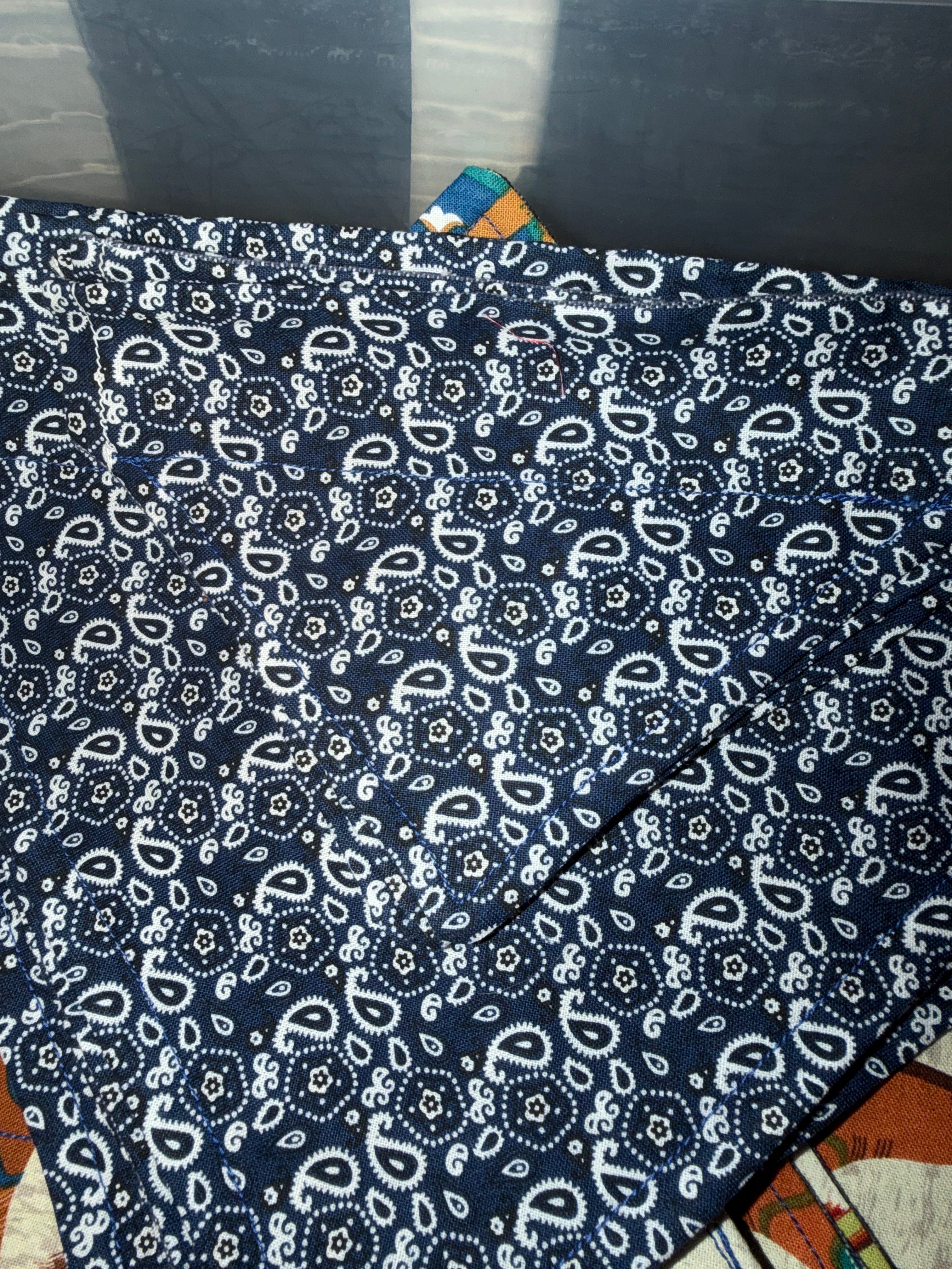 Blue Paisley