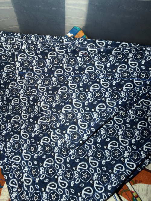 Blue Paisley